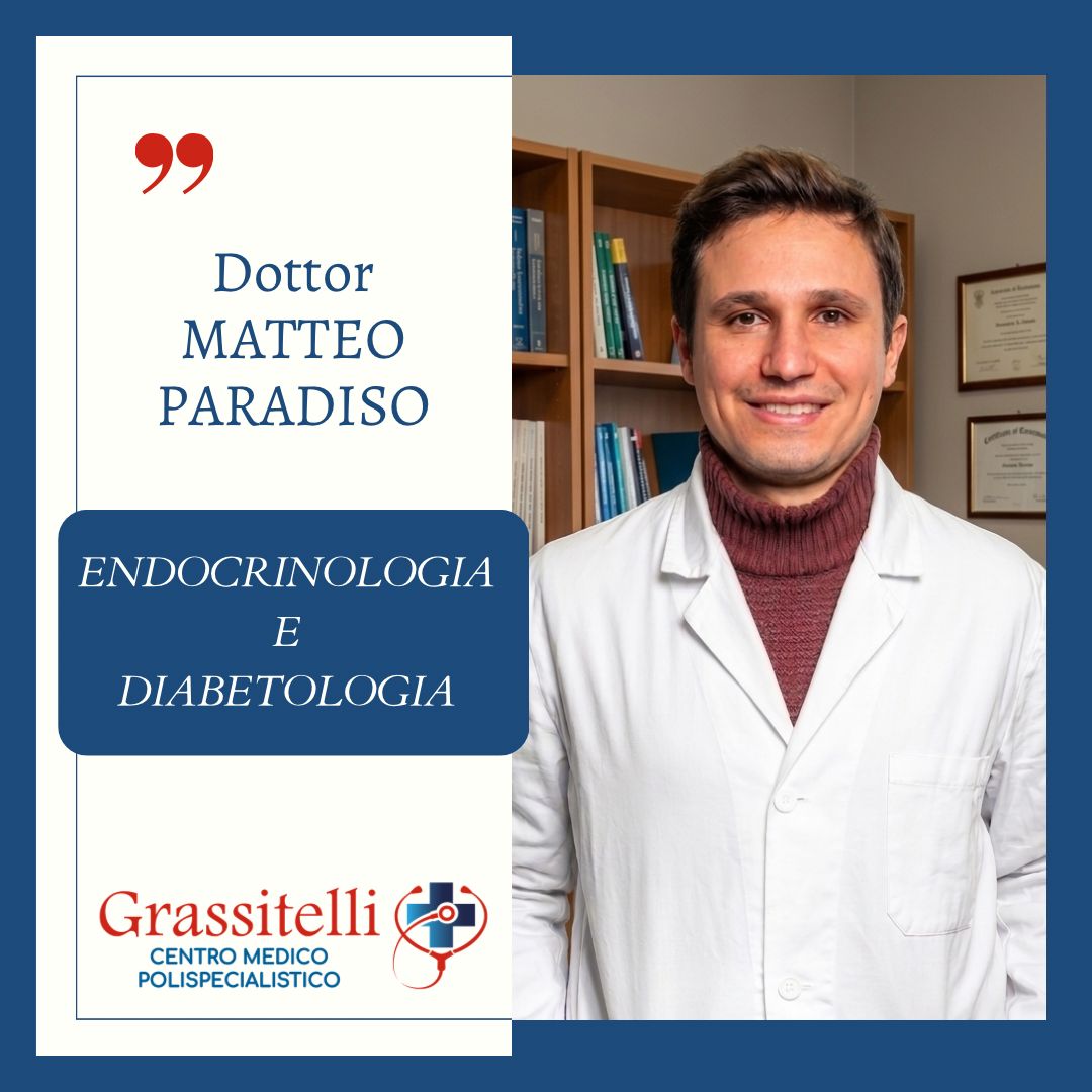 Dott. Matteo Paradiso – Endocrinologo e Diabetologo